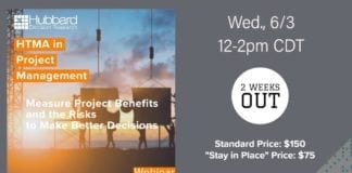 Think of project management like an actuary. Look at benefits vs risks in a quan…