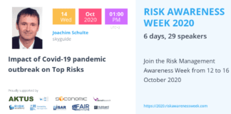 RAW2020: Impact of Covid-19 pandemic outbreak on Top Risks – Joachim Schulte