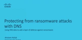 Protecting from Ransomware Attacks with DNS